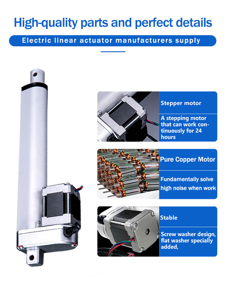 Stepper linear actuator details